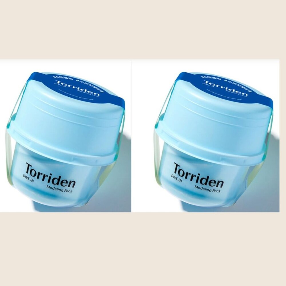 LOT OF 2 Deep Hydration & Soothing | DIVE IN Modeling Pack by Torriden – 0.88 oz